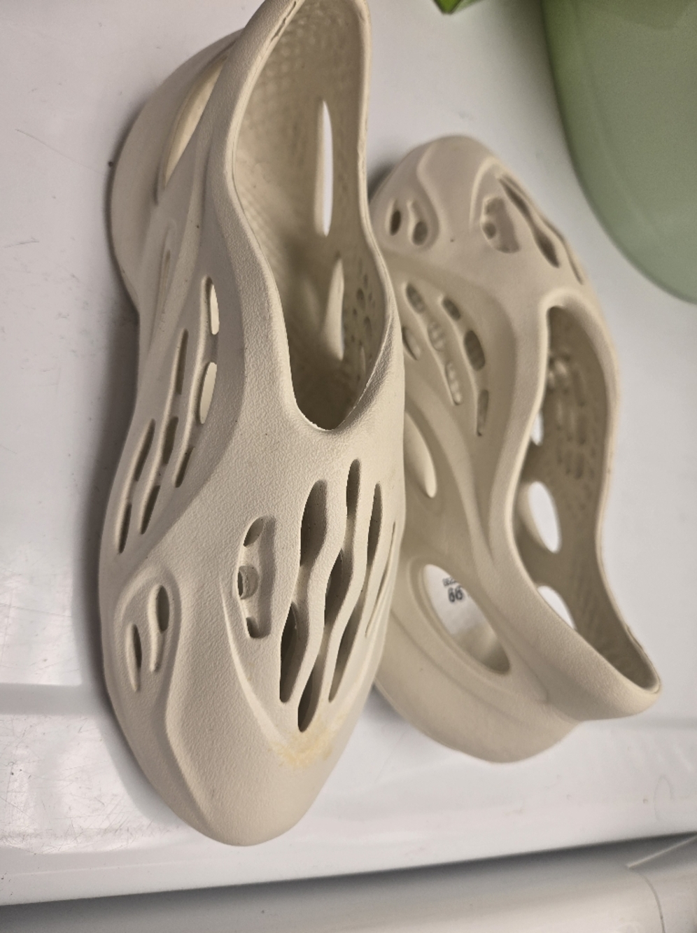 Women's Lightweight Slip-On Foam Clog in Cream